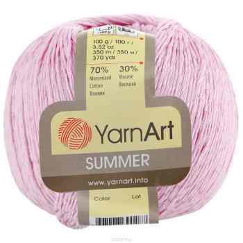 Пряжа для вязания YarnArt "Summer", цвет: фуксия (48), 350 м, 100 г, 4 шт