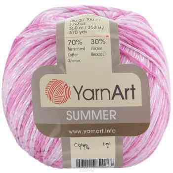 Пряжа для вязания YarnArt "Summer", цвет: фуксия, розовый (114), 350 м, 100 г, 4 шт