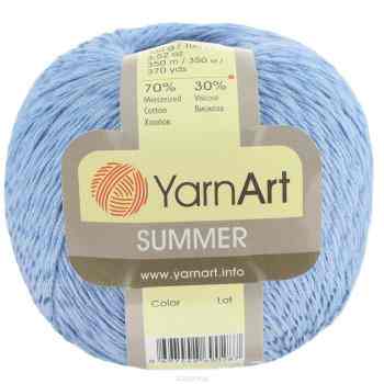 Пряжа для вязания YarnArt "Summer", цвет: голубой (11), 350 м, 100 г, 4 шт