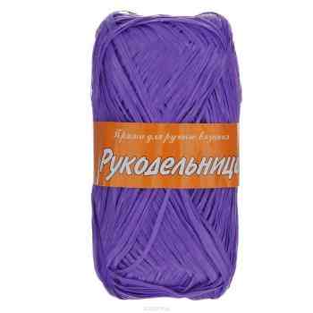Пряжа для вязания Пехорка "Рукодельница", цвет: сиреневый (22), 200 м, 50 г, 5 шт