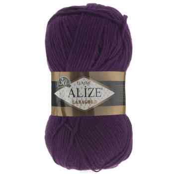 Пряжа для вязания Alize "Lanagold", цвет: фиолетовый (111), 240 м, 100 г, 5 шт