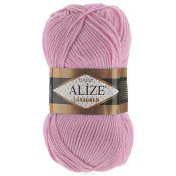 Пряжа для вязания Alize "Lanagold", цвет: розовый (98), 240 м, 100 г, 5 шт