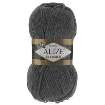 Пряжа для вязания Alize "Lanagold", цвет: серый меланж (182), 240 м, 100 г, 5 шт