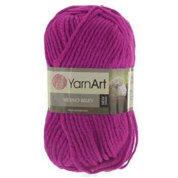 Пряжа для вязания YarnArt "Merino Bulky", цвет: фуксия (8041), 100 м, 100 г, 5 шт