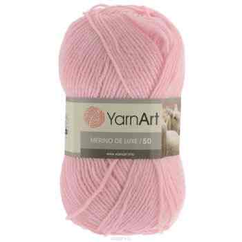 Пряжа для вязания YarnArt "Merino de Lux", цвет: розовый (217), 280 м, 100 г, 5 шт