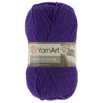 Пряжа для вязания YarnArt "Merino de Lux", цвет: фиолетовый (556), 280 м, 100 г, 5 шт