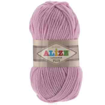 Пряжа для вязания Alize "Lana Gold Plus", цвет: розовый (98), 140 м, 100 г, 5 шт