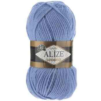 Пряжа для вязания Alize "Lanagold", цвет: голубой (40), 240 м, 100 г, 5 шт