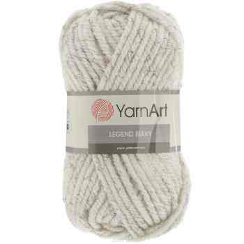 Пряжа для вязания YarnArt "Legend Bulky", цвет: белый, светло-коричневый, черный (8800), 100 м, 100 г, 5 шт
