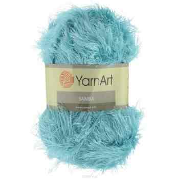 Пряжа для вязания YarnArt "Samba", цвет: светло-бирюзовый (22), 150 м, 100 г, 5 шт