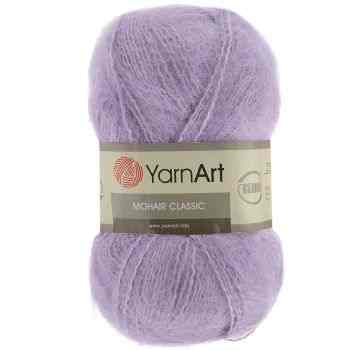 Пряжа для вязания YarnArt "Mohair Classic", цвет: светло-сиреневый (138), 220 м, 100 г, 5 шт