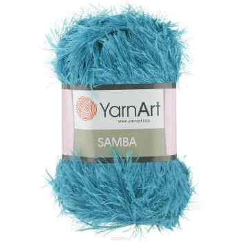 Пряжа для вязания YarnArt "Samba", цвет: яркая бирюза (30), 150 м, 100 г, 5 шт