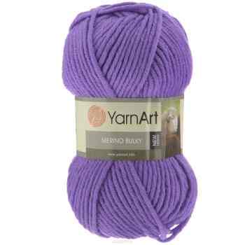 Пряжа для вязания YarnArt "Merino Bulky", цвет: яркая сирень (9561), 100 м, 100 г, 5 шт