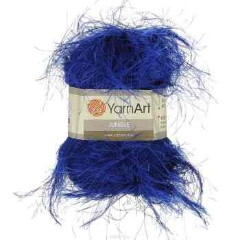 Пряжа для вязания YarnArt "Jungle", цвет: синий (24), 60 м, 50 г, 10 шт
