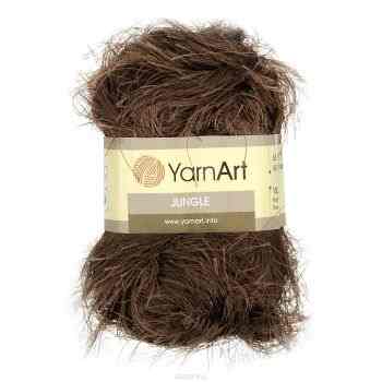 Пряжа для вязания YarnArt "Jungle", цвет: коричневый (16), 60 м, 50 г, 10 шт