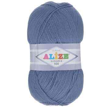 Пряжа для вязания Alize "Lanagold 800", цвет: джинс (203), 800 м, 100 г, 5 шт