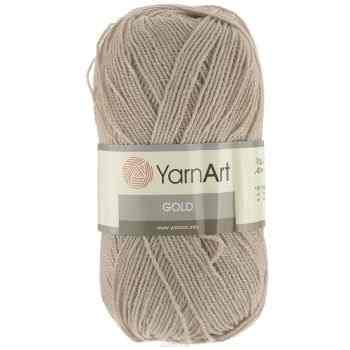 Пряжа для вязания YarnArt "Gold", цвет: бежевый (9048), 400 м, 100 г, 5 шт