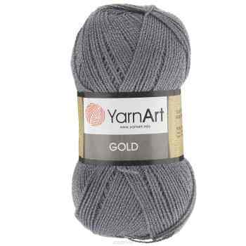 Пряжа для вязания YarnArt "Gold", цвет: серый (9044), 400 м, 100 г, 5 шт
