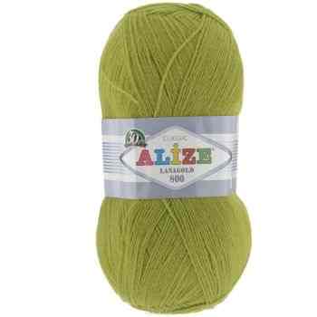 Пряжа для вязания Alize "Lanagold 800", цвет: фисташка (193), 800 м, 100 г, 5 шт