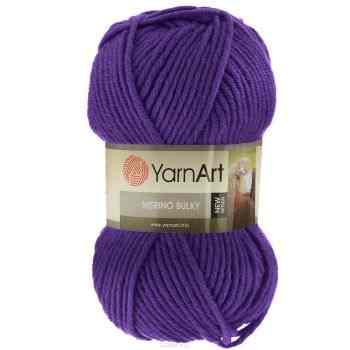 Пряжа для вязания YarnArt "Merino Bulky", цвет: фиолетовый (556), 100 м, 100 г, 5 шт