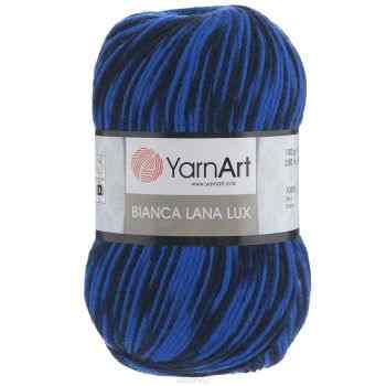 Пряжа для вязания YarnArt "Bianca LanaLux", цвет: секционный синий (752), 250 м, 100 г, 5 шт