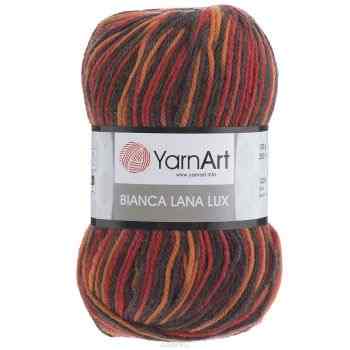 Пряжа для вязания YarnArt "Bianca LanaLux", цвет: секционный красный (754), 250 м, 100 г, 5 шт