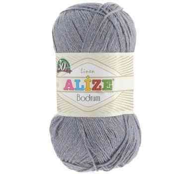 Пряжа для вязания Alize "Bodrum", цвет: синий, серый (418), 280 м, 100 г, 5 шт