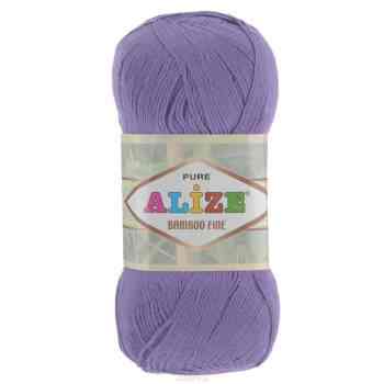 Пряжа для вязания Alize "Bamboo Fine", цвет: сиреневый (65), 440 м, 100 г, 5 шт