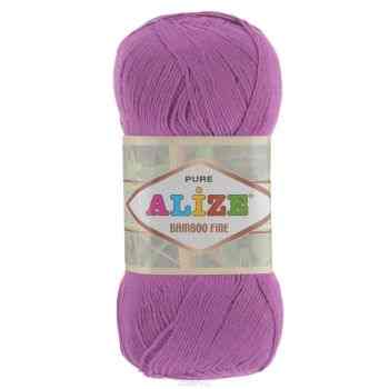 Пряжа для вязания Alize "Bamboo Fine", цвет: светлая фуксия (46), 440 м, 100 г, 5 шт
