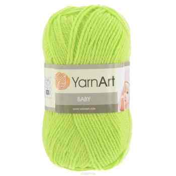 Пряжа для вязания YarnArt "Baby", цвет: салатовый (13854), 150 м, 50 г, 5 шт