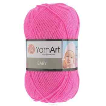 Пряжа для вязания YarnArt "Baby", цвет: розовая фуксия (174), 150 м, 50 г, 5 шт