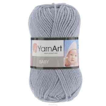 Пряжа для вязания YarnArt "Baby", цвет: серый (3072), 150 м, 50 г, 5 шт