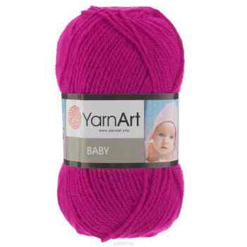 Пряжа для вязания YarnArt "Baby", цвет: малиновый (8041), 150 м, 50 г, 5 шт