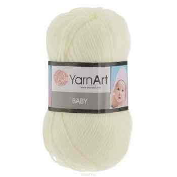 Пряжа для вязания YarnArt "Baby", цвет: молочный (7003), 150 м, 50 г, 5 шт