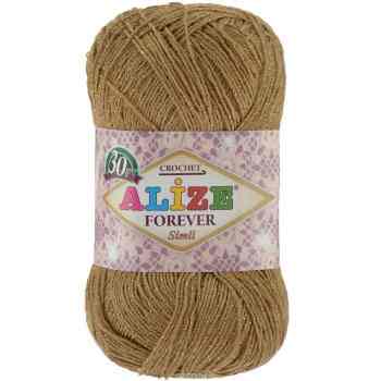 Пряжа для вязания Alize "Forever simli", цвет: карамель (298), 280 м, 50 г, 5 шт