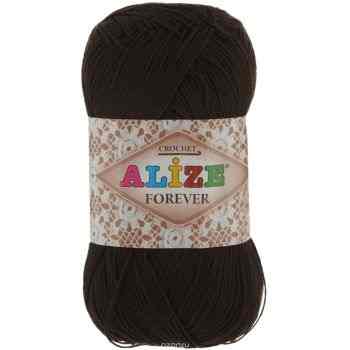 Пряжа для вязания Alize "Forever", цвет: коричневый (26), 300 м, 50 г, 5 шт