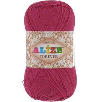 Пряжа для вязания Alize "Forever", цвет: светлая фуксия (149), 300 м, 50 г, 5 шт