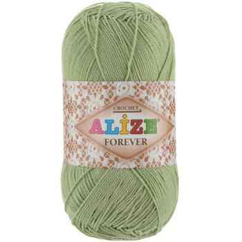 Пряжа для вязания Alize "Forever", цвет: мята (385), 300 м, 50 г, 5 шт