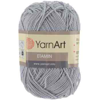 Пряжа для вязания YarnArt "Etamin", цвет: светло-серый (449), 180 м, 30 г, 10 шт