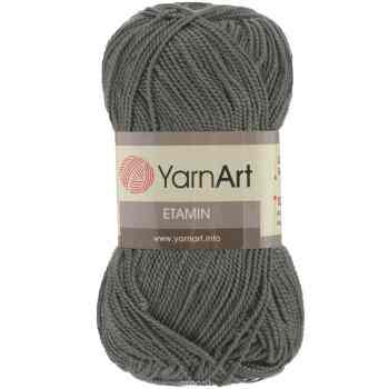 Пряжа для вязания YarnArt "Etamin", цвет: серый (428), 180 м, 30 г, 10 шт