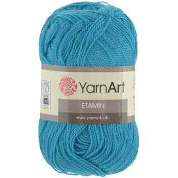 Пряжа для вязания YarnArt "Etamin", цвет: бирюза (425), 180 м, 30 г, 10 шт
