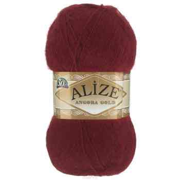 Пряжа для вязания Alize "Angora Gold", цвет: вишневый (339), 550 м, 100 г, 5 шт