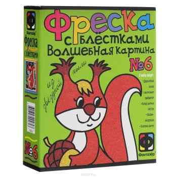 Набор для создания фрески Фантазер "Волшебная картина: Белочка"
