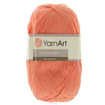 Пряжа для вязания YarnArt "Cotton Soft", цвет: персиковый (23), 600 м, 100 г, 5 шт