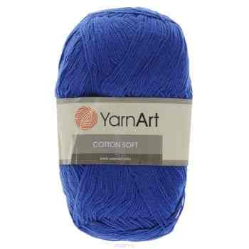 Пряжа для вязания YarnArt "Cotton Soft", цвет: синий (47), 600 м, 100 г, 5 шт