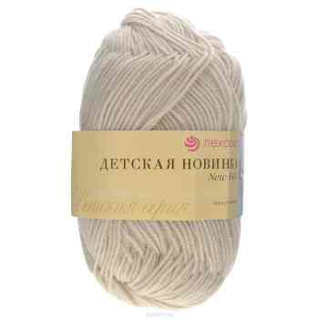 Пряжа для вязания Пехорка "Детская новинка", цвет: фрез (89), 200 м, 50 г, 10 шт