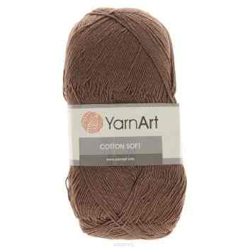 Пряжа для вязания YarnArt "Cotton Soft", цвет: светло-коричневый (40), 600 м, 100 г, 5 шт