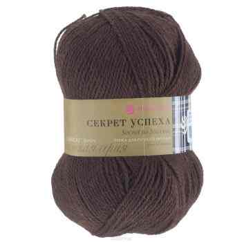 Пряжа для вязания Пехорка "Секрет успеха", цвет: коричневый (251), 250 м, 100 г, 10 шт