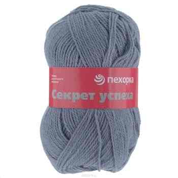 Пряжа для вязания Пехорка "Секрет успеха", цвет: стальной (174), 250 м, 100 г, 10 шт