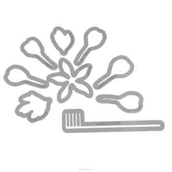 Форма для вырубки Sizzix "Цветок. Колумбия", 9 шт